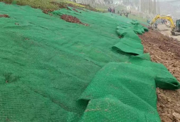 Cobertura reforçada Geogrid de vidro do controle da erosão para a vegetação na inclinação 2