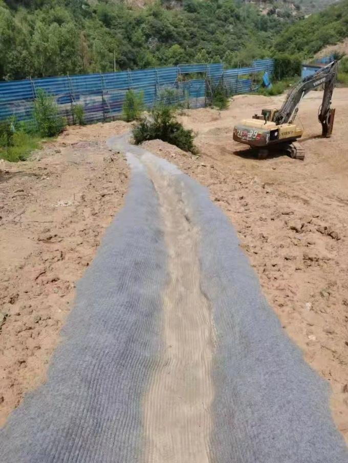 Cobertura concreta Rolls da esteira GCCM da erosão da areia do cimento para o forro da vala 2