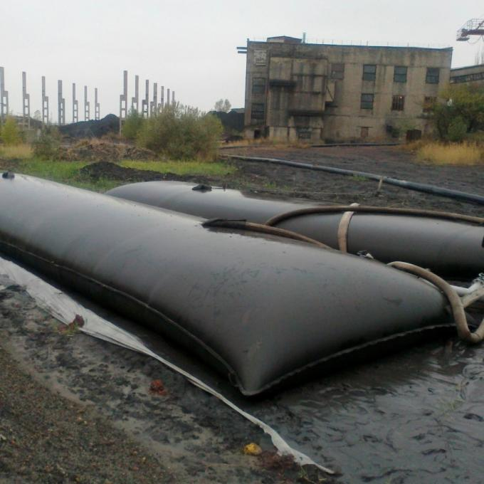 Filtração tecida PP móvel e portátil que seca Geotube Geocontainer para desidratação de lama 0